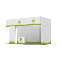 Système de cloisons modulaires TIANYU pour stand de salon professionnel, rideau de séparation pour stand d'exposition extérieur