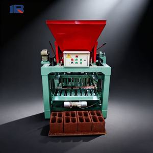 Halbautomatische Kleine Mobile Hohlzement-Ziegelherstellungsmaschine Betonblockmaschine Fabrik - Product Image 1