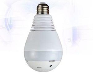 Drahtlose Lampen kamera 360-Grad-Panorama Netzwerk monitor 1080HD WLAN-Kamera Weißlicht Infrarot licht Nachtsicht lampe Kamera - Product Image 2