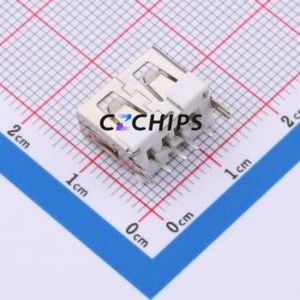 041N-1WP607-F1 USB Connector Through hole Component (THT) Connector USB 2.0 Through Hole - Product Image 2