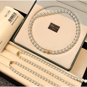 Goynn X Goy Pearl Necklace AAA Grade 10mm Round Clavicle Chain Elegant Everyday Wear - Product Image 1
