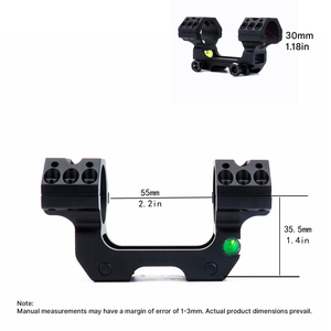 ขาตั้งกล้องแบบ Cantilever ยี่ห้อ BANGBANG สำหรับท่อขนาด 1 นิ้ว/30 มม. ความสูงตรงกลางขาตั้ง 20 มม. 1.4 นิ้ว สำหรับกีฬากลางแจ้ง - Product Image 4
