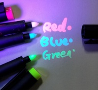 Marqueurs invisibles avec logo personnalisé de haute qualité, nouveauté, stylo à encre avec lumière noire, effaçable, pour cadeaux