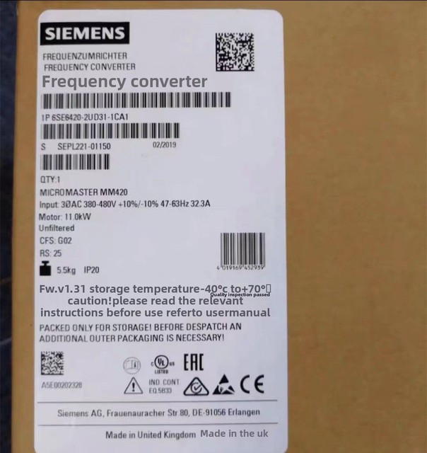 Frequency Inverter 6SE6440-2UD22-2BA1