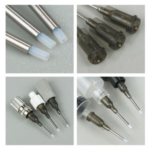 PTFE13-20G Grau No Crease Half Inch Hochwertiges Metall Stumpfe Spritze Anschraub nadel kopf Dosier maschine Zubehör - Product Image 2