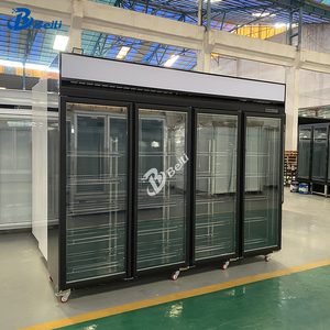 Réfrigérateur à boissons à 4 portes, réfrigérateur <span class=keywords><strong>Red</strong></span> <span class=keywords><strong>Bull</strong></span>, vitrine réfrigérée, réfrigérateur de présentation - Product Image 1