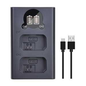 Chargeur de batterie externe pour appareil photo numérique, double chargeur, écran LCD intelligent pour <span class=keywords><strong>Olympus</strong></span>/System PEN E-PL2 E-PL5 E-PM2 1s <span class=keywords><strong>OM</strong></span>-<span class=keywords><strong>D</strong></span> - Product Image 3