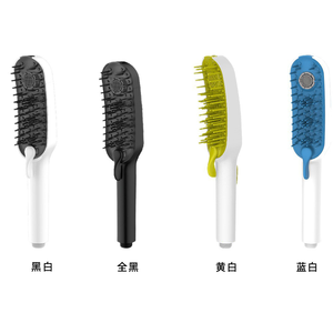 Nuevo cepillo de baño para mascotas grandes con pistola pulverizadora, hecho de plástico duradero para limpieza, masaje y aseo. - Product Image 5