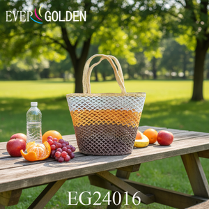 Sac fourre-tout tricoté au <span class=keywords><strong>Crochet</strong></span> fait à la main esthétique mignon décontracté haute capacité tissé à la main femmes dame sacs à bandoulière plage <span class=keywords><strong>Crochet</strong></span> sac fait main - Product Image 6