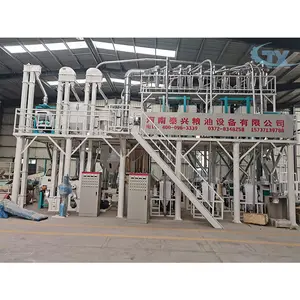 चीन आपूर्तिकर्ता fufu ugali अफ्रीका में बिक्री के लिए मक्का मकई का आटा बनाने की मशीन