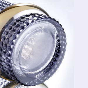 Vase en verre transparent, fait à la main, décoration de luxe moderne, pour la maison, art créatif - Product Image 6