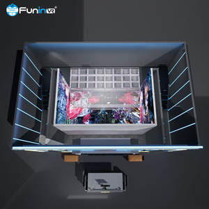 Simulateur de cinéma 9d Vr Attractions expérientielles immersives multi-joueurs <span class=keywords><strong>Jeu</strong></span> de projecteur de sol interactif <span class=keywords><strong>Jeu</strong></span> de <span class=keywords><strong>parc</strong></span> Vr pour enfants - Product Image 4