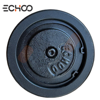 Rouleau supérieur E27 E27B E27BSR pour châssis de mini-excavatrice, porte-pièces 50Mn noir