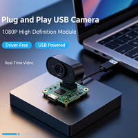 USB 1080P HD Kamera Modülü CMOS Sensör Tak Çalıştır Endüstriyel Mini Web Kamerası Modülü Raspberry Pi PC İzleme için
