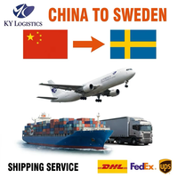 Agent maritime professionnel FCL LCL pour la Suède, service logistique, transitaire Chine vers Stockholm Gothenburg