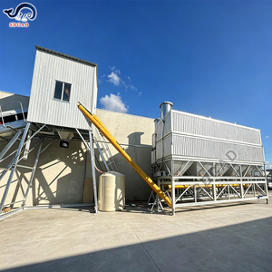 Silo à ciment horizontal pour centrale à béton mobile avec convoyeur à vis - Product Image 4