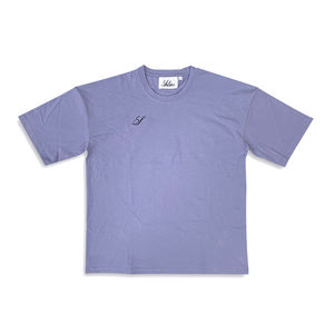 T-shirts personnalisés en coton Streetwear vierge de coupe Boxy T-shirt pour hommes T-shirt surdimensionné de poids lourd - Product Image 2