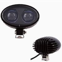 Feu de sécurité à double tête de type point bleu pour chariot élévateur, lampe d'avertissement pour zone de travail, sécurité pour l'utilisation des chariots élévateurs