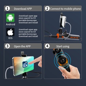 Car Inspection Endoscope <strong>Borescope</strong> Camera Portable HD Megapixel Camera Quickly Generate Detection Report Photo And <strong>video</strong> <strong>record</strong> - Product Image 3