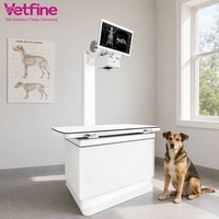 Macchina Radiografica Digitale DR Dinamica da 32kW con Rilevatore a Pannello Piatto e Sistema di Fluoroscopia a Doppia Puntura Focale per Cliniche Veterinarie e Ospedali per Animali