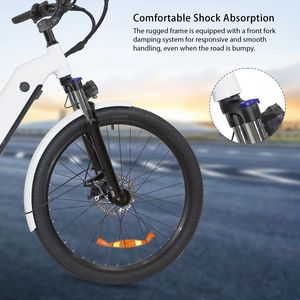 Bicicleta Eléctrica Urbana JLM DS-2608 de 500W, Ligera, de Aleación de Aluminio, para Viajes Diarios, para Hombres y Mujeres, Directo de Fábrica - Product Image 3