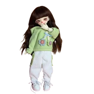 Wholesale Cheap 1/6 BJD Doll Clothes For 12-inch Doll Casual Sweatshirt Suit