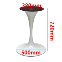 Socle de table rond en or brossé moderne pour meubles de salle à manger de restaurant
