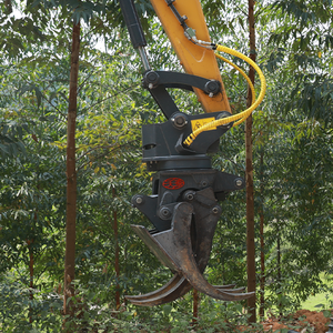 XUVOL WYJ100Z 360 หัวคีบไฮดรอลิกแบบหมุนได้สำหรับรถขุดขนาด 5 ถึง 9 ตัน หัวคีบแบบ 5 กรงเล็บสำหรับงานก่อสร้าง - Product Image 1