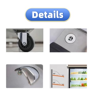 ตู้แช่เย็นซุปเปอร์มาร์เก็ตแบบตั้งตรงสำหรับแสดงผลไม้และผัก - Product Image 6