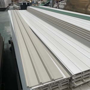 Revêtement mural en lattes de <span class=keywords><strong>composite</strong></span> bois-plastique, design moderne, panneaux PVC pour murs, imperméables, résistants aux chocs - Product Image 2