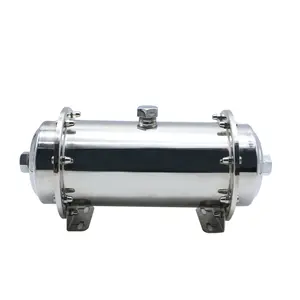 Máquina de ultrafiltración de agua de grifo de acero inoxidable 304, purificador de agua potable directa de gran flujo para cocina, filtro central