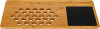 Lit d'ordinateur portable, stand Legend meilleure vente, Table d'ordinateur en bambou naturel, Logo personnalisé en bois naturel, bureau à la mode