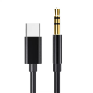 สายเคเบิลเสียง USB C 3.5 มม. แบบ Aux สำหรับหูฟัง Type C 3.5 มม. สายสัญญาณเสียงสำหรับรถยนต์ ทำจากเส้นใยทองแดงหุ้มฉนวน - Product Image 3