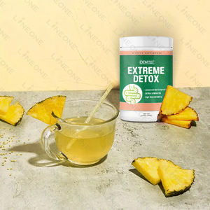 Özel etiket tüm doğal aşırı detoks tozu ananas lezzet - Product Image 4