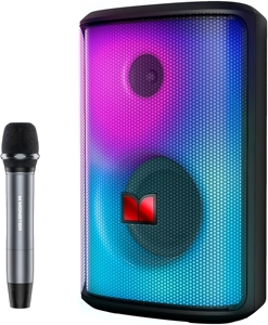 Quái Vật Lấp Lánh Ngoài Trời Không Thấm Nước Loa 80W Âm Thanh Mạnh Mẽ Xách Tay Loa Không Dây Âm Bass Nặng Karaoke Máy Nghe Nhạc <span class=keywords><strong>RGB</strong></span> Loa - Product Image 1