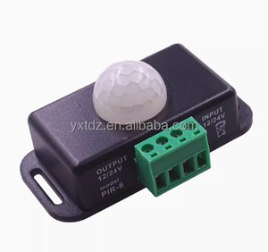 TOPCUS DC 12V-24V PIR Infrared Motion <b>Sensor</b> <b>Light</b> Switch <b>for</b> Cabinet Cupboard Stair Kitchen LED Lighting Control - Product Image 3