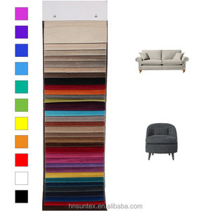 Customs 100%polyester Holland Velvet Upholstery <strong>China</strong> Factory <strong>Burnout</strong> <strong>Fabric</strong> for Sofa - Product Image 2