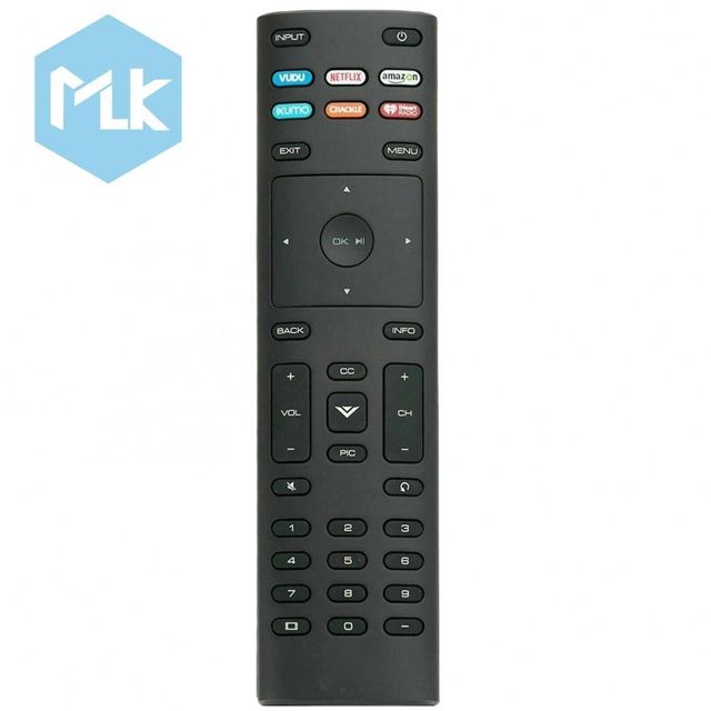 MLK Hot Selling XRT136 TV Remote Control Use for Vizio LED LCD TVS