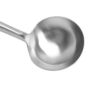 Ensemble d'ustensiles en acier inoxydable de qualité de Chef, spécialité de <span class=keywords><strong>Wok</strong></span> chinois, spatule, louche de Restaurant, les Chefs utilisent des louches, cuillère de <span class=keywords><strong>Wok</strong></span> de soupe - Product Image 5