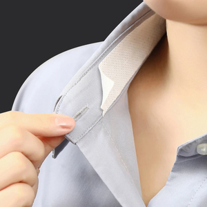 Wholesale 2-Pack Thin Cloth Collar Fixing Sticker Disposable Sweat-Absorbent Tape for Anti-Dirt Grime Protector Hat and <b>Shirt</b> - Product Image 5