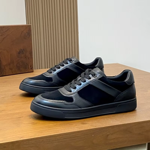2026 <b>Top</b> Luxury Designer Sneakers Esing Men's Casual <b>Walking</b> Shoes with Thick Rubber Outsole Non-Slip Lace-Up Closure Trend Mesh - Product Image 6