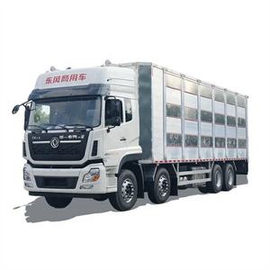 Directo de fábrica DongFeng 8*4 camión de ganado cerdo caballo ganado oveja caja de entrega tamaño personalizado transporte de cerdo - Product Image 1