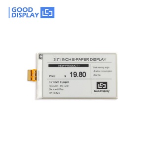 Module d'écran électronique GooDisplay E Ink de 3,7 pouces SPI GDEY037T03, kit complet avec carte adaptateur E-Paper HAT assortie - Product Image 3