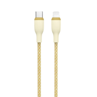 Cable de Carga Rápida Trenzado Tipo-C a C de 60W para Teléfono Inteligente, Laptop y Cámara
