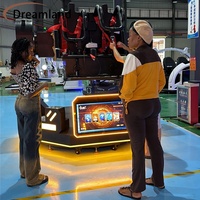 Dreamland, Simulador de Realidad Virtual 9D con Rotación de 360 Grados para 2 Jugadores, Máquina de Juego de Montaña Rusa de Realidad Virtual Exclusiva para Centros Comerciales y Parques VR