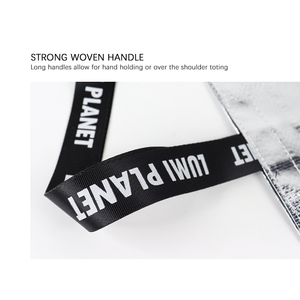 Thân thiện với môi tái sử dụng bạc kim loại PP nhiều lớp mua sắm túi có thể gập lại cho thuận tiện quà tặng chương trình khuyến mãi hoặc bao bì - Product Image 6