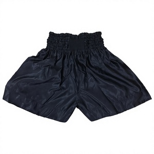 Shorts de boxe thaïlandaise respirants en polyester 100 % de qualité supérieure, confortables et personnalisables pour adultes, vêtements d'arts martiaux, service OEM - Product Image 5