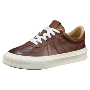 Calzado Deportivo Negro Casual con Cordones, Ligero, para Primavera, Otoño y Verano, con Suela de Goma Gruesa y Amortiguación, de Cuero Genuino, Gran Venta - Product Image 5