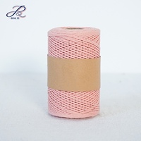 Bojavy — fils d'emballage en coton peigné, cordon en macramé, 2mm, pour bricolage, tricot à la main, sacs Crochet, vente en gros