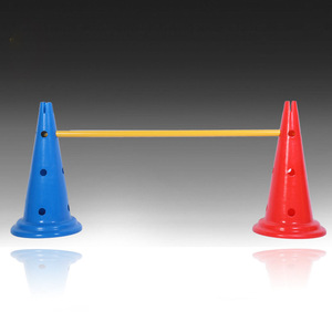 2025 Factory Wholesale Colourful PE Agility Hurdle <strong>Cones</strong> With Holes for Kids Soccer Training - Product Image 5